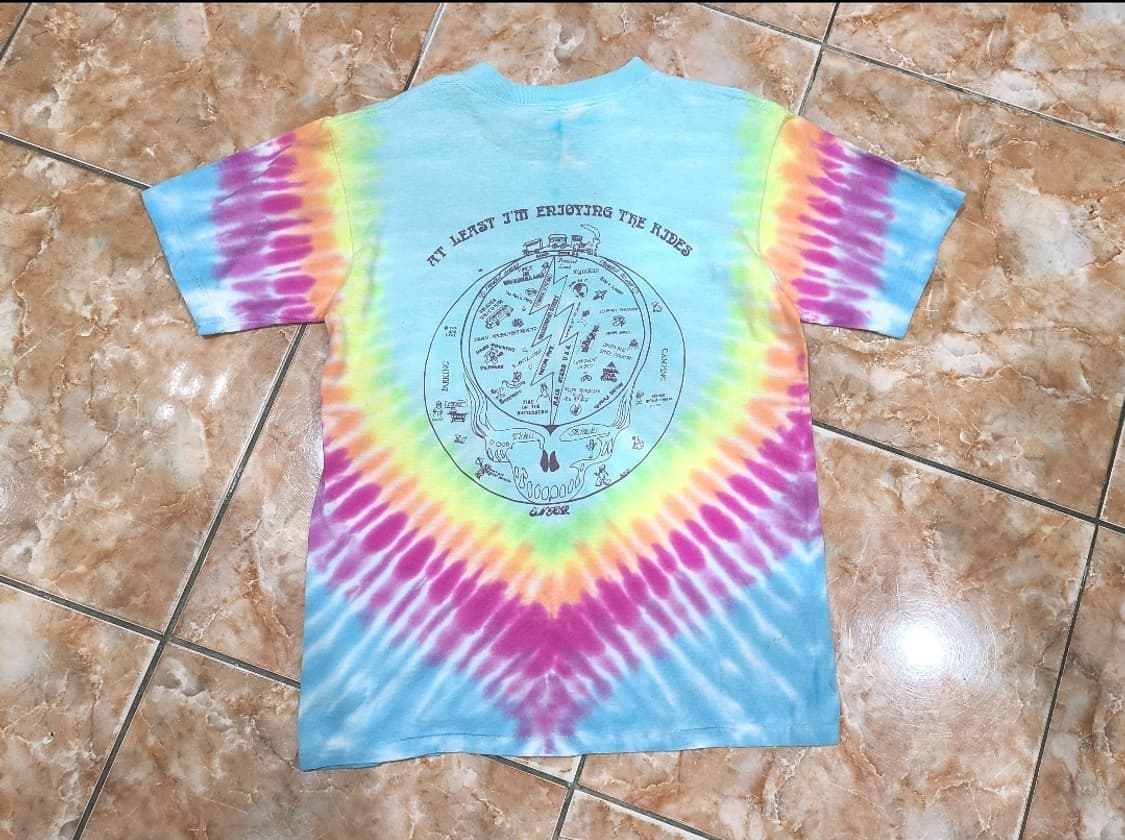 ONEITA 그레이트풀 데드 데드헤드랜드 타이다이 빈티지티셔츠 상품이미지3