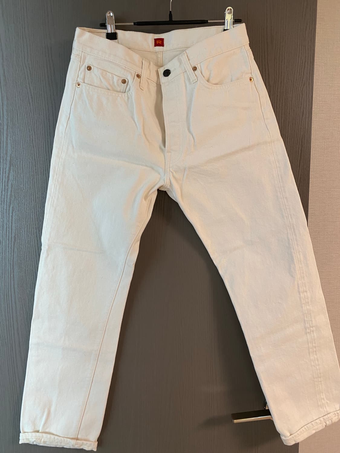 레졸루트 아이보리 710 데님 팬츠 상품이미지5