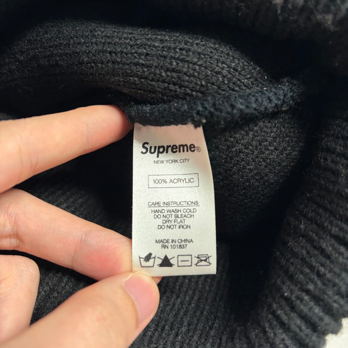 올드 슈프림 Supreme 17FW 94 리프 비니 아카이브 OS 상품이미지4