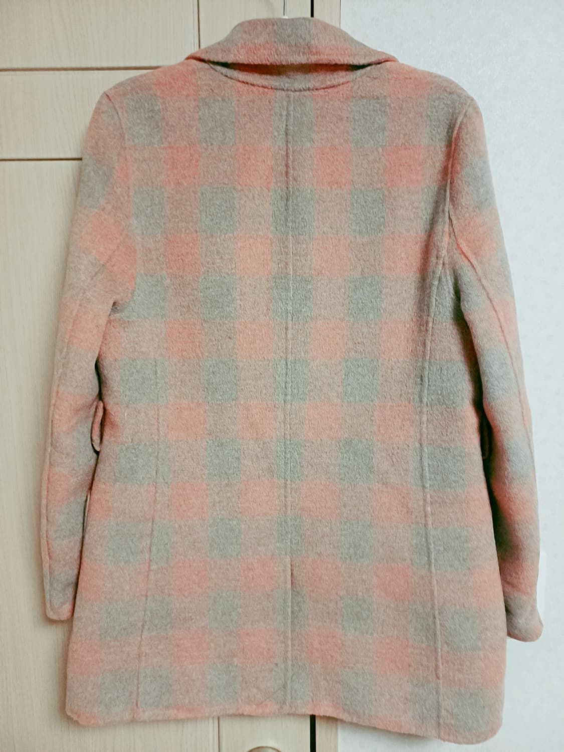 VISIT 체크 자켓 상품이미지2