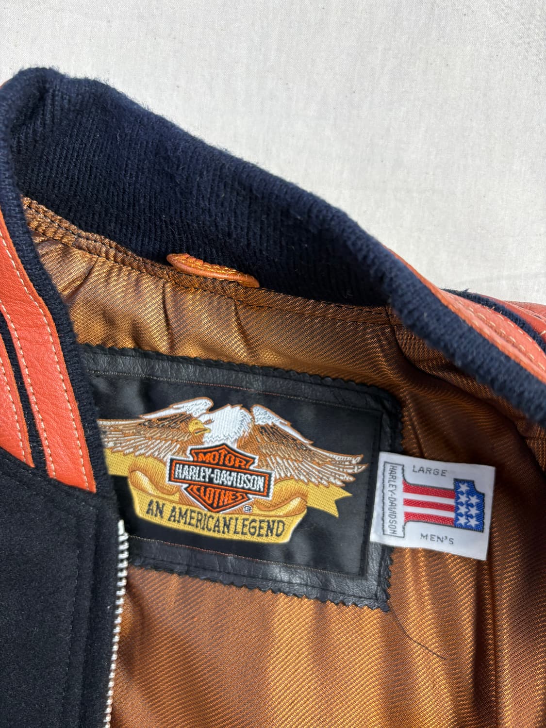 Harley Davidson 할리데이비슨 블루종 자켓 L 상품이미지4