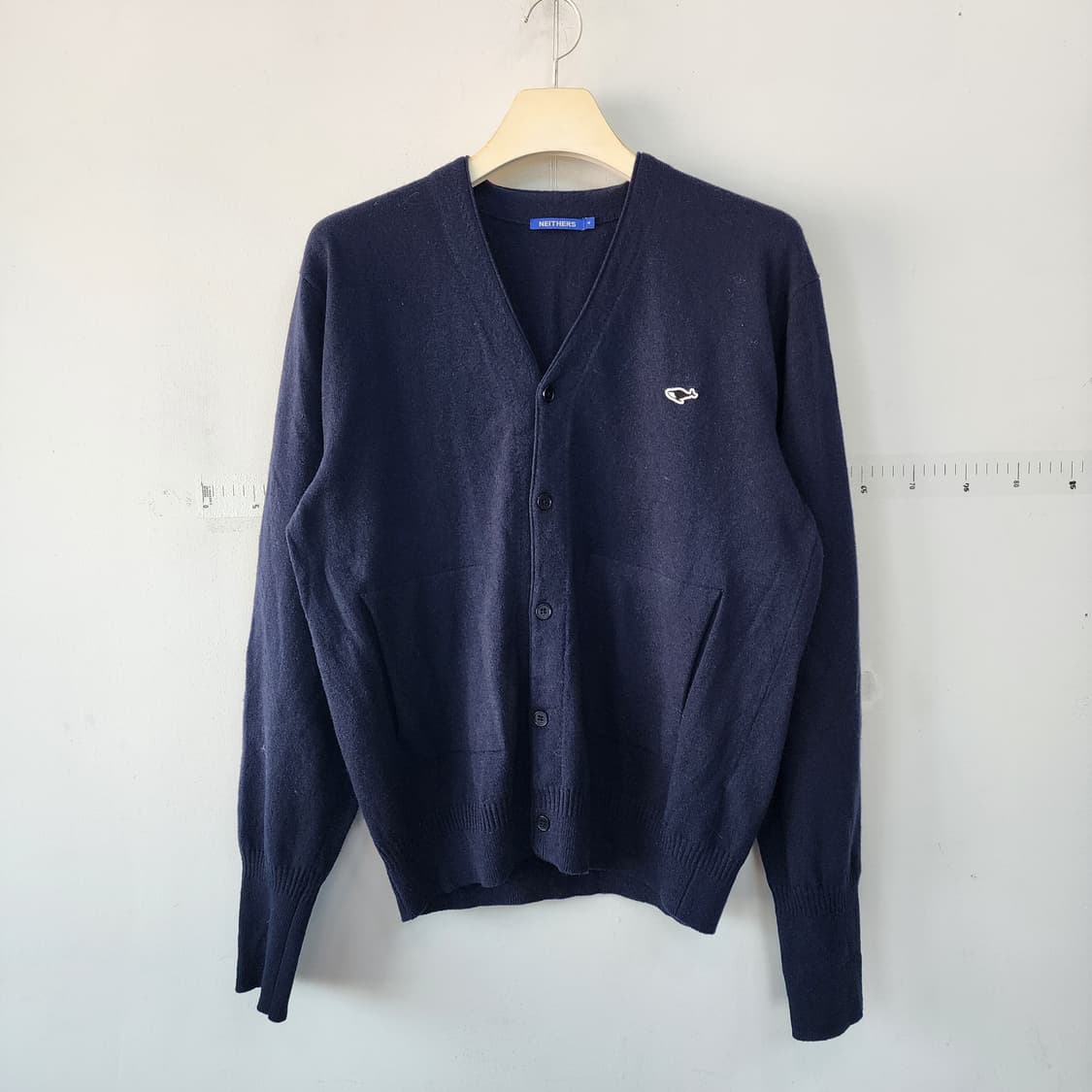 네이더스 네이비 가디건 상품이미지1