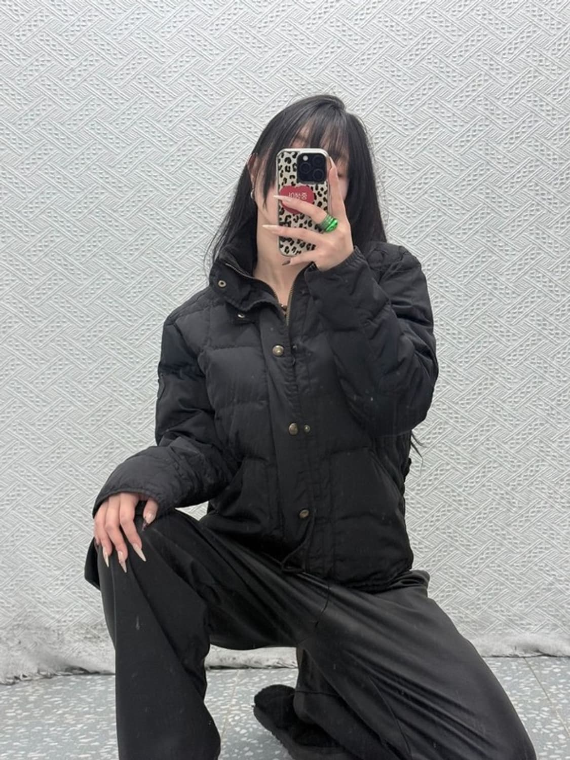 폴로 랄프로렌 모던락시크 코듀로이 카라 패딩 M C08490 상품이미지1