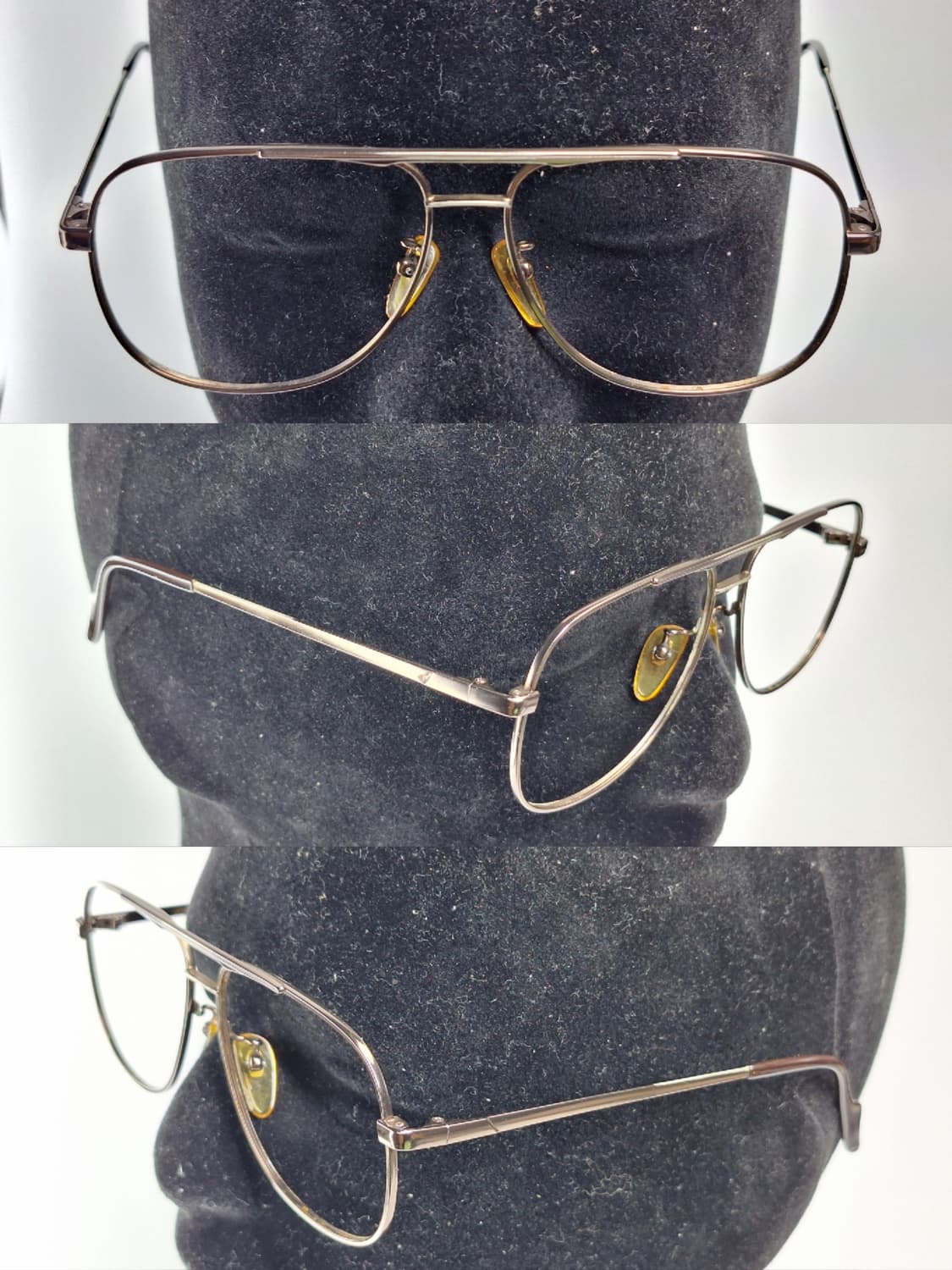 90s 빈티지 투브릿지 티타늄 안경 johnny macky jm-85 상품이미지4