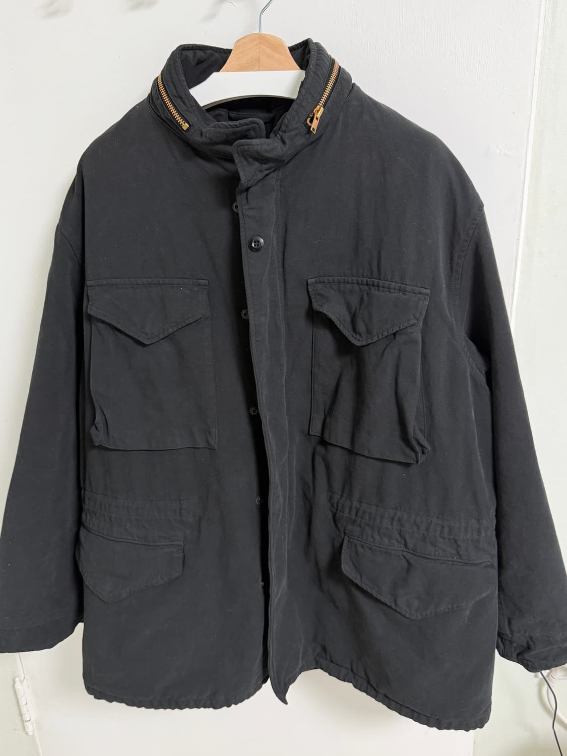 코모리 25aw 가먼트다이 m65자켓 3사이즈 상품이미지1