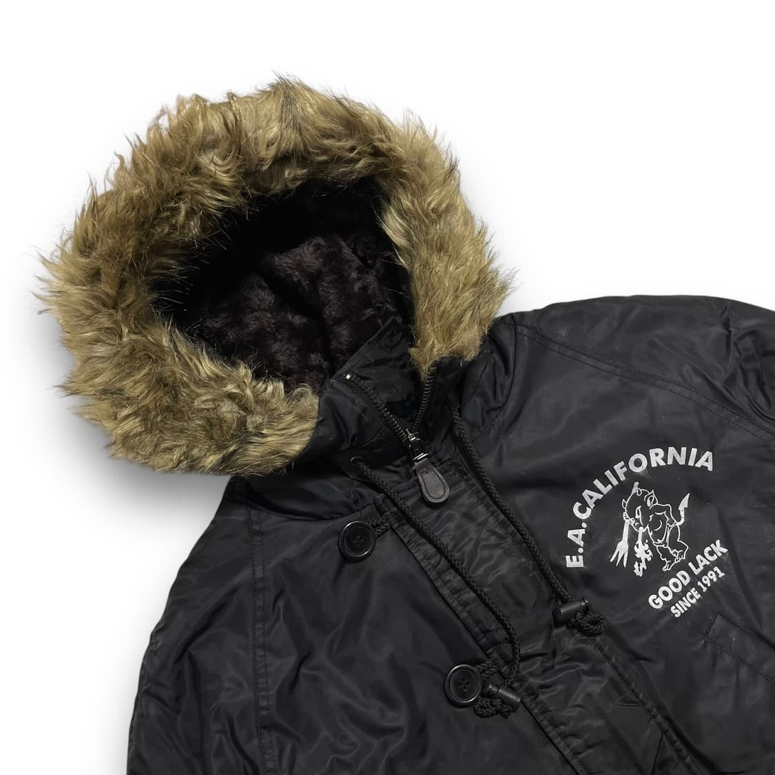 테드 컴퍼니 N3B 플라이트 다크 야상 후디 자켓 상품이미지3