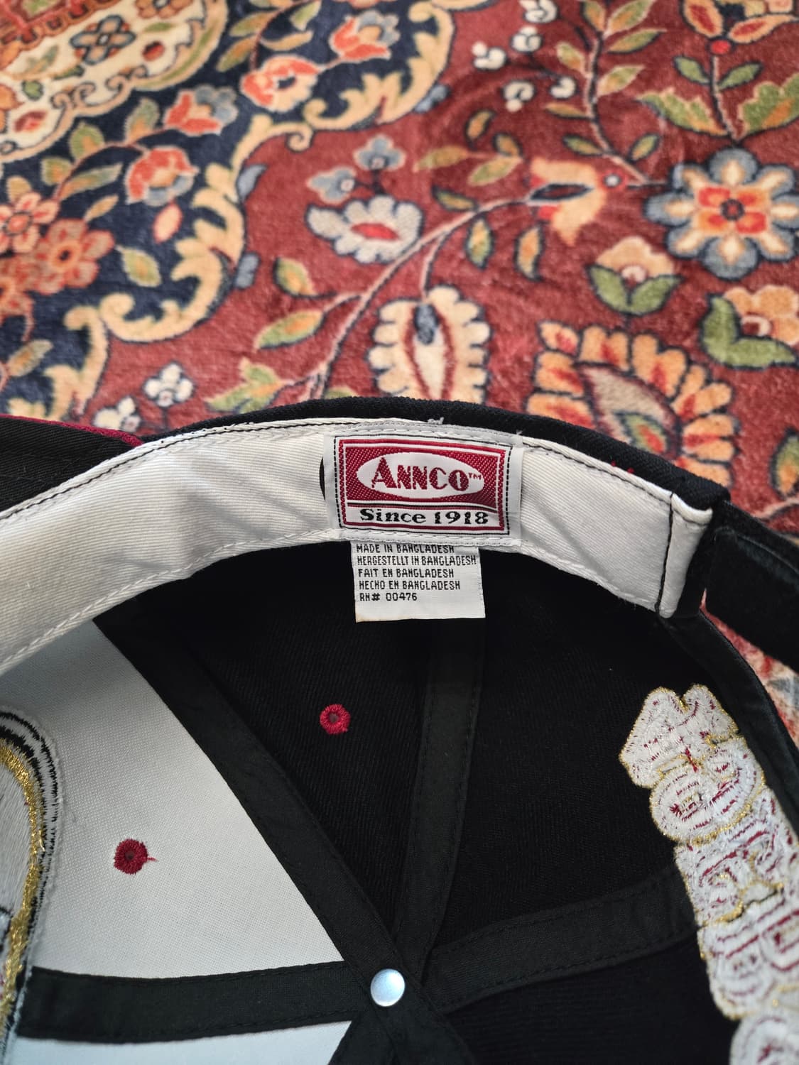 90s NFL 샌프란시스코 49ers(SF) Annco 오리지널 모자 상품이미지8