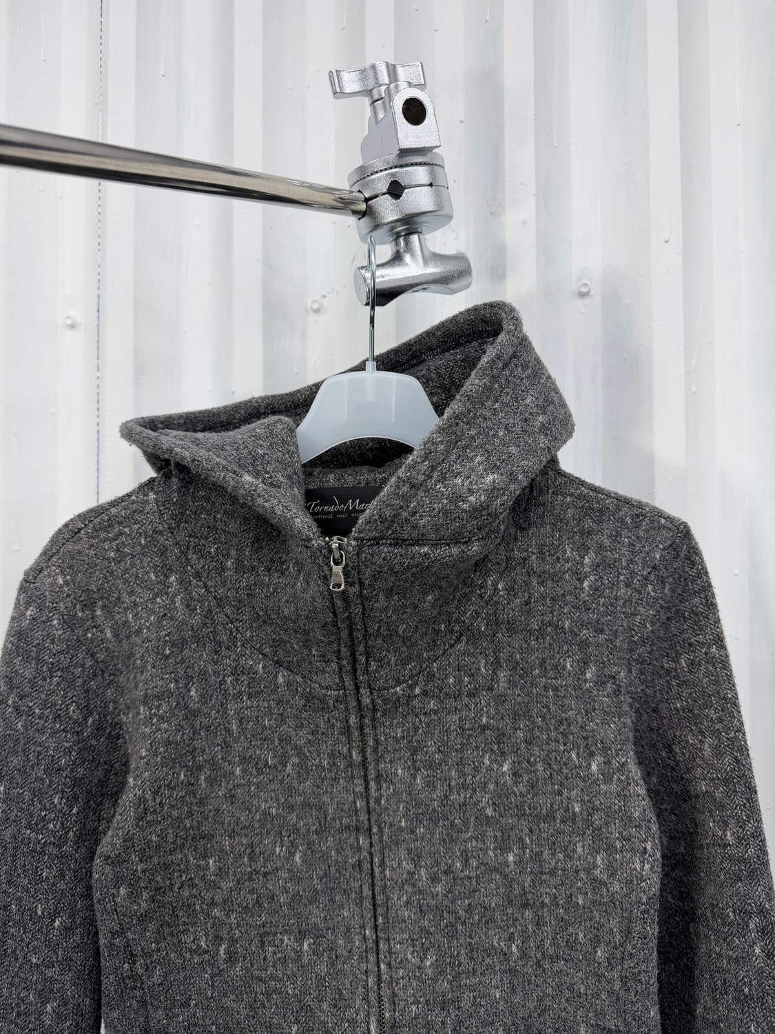 Tornado Mart mixed hoodie zip 상품이미지7