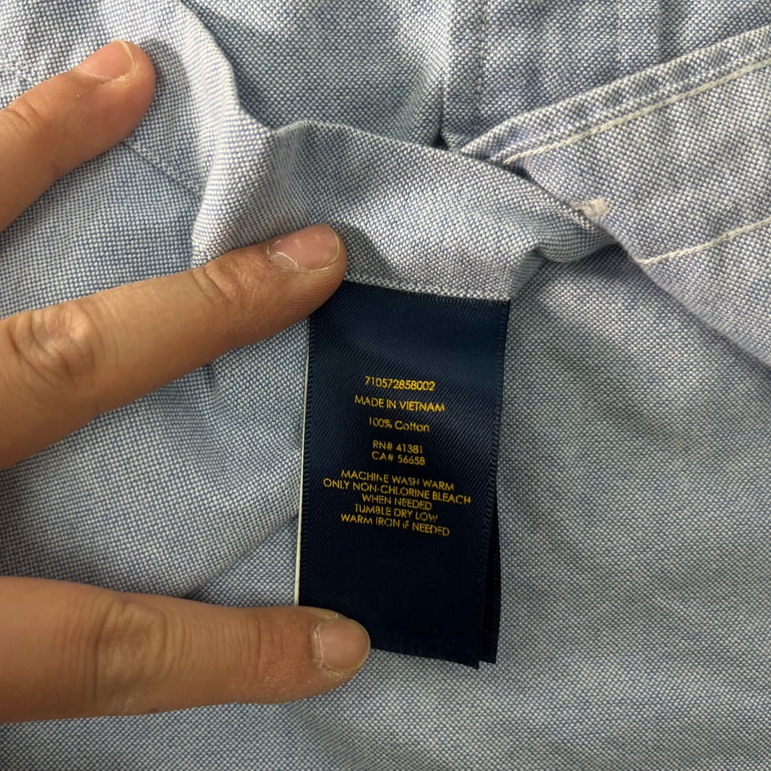 100 폴로랄프로렌 옥스포드 코튼 셔츠 상품이미지6