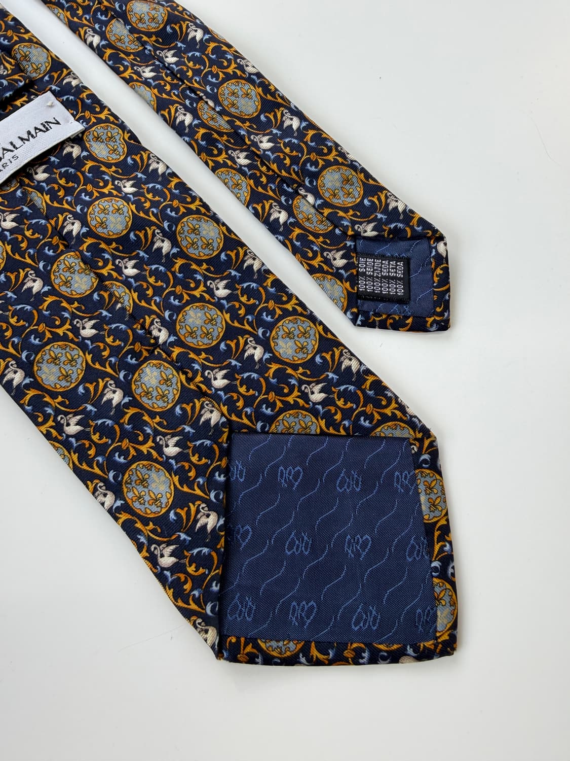 피에르 발망 (PIERRE BALMAIN) 실크 넥타이 8.7cm 상품이미지5