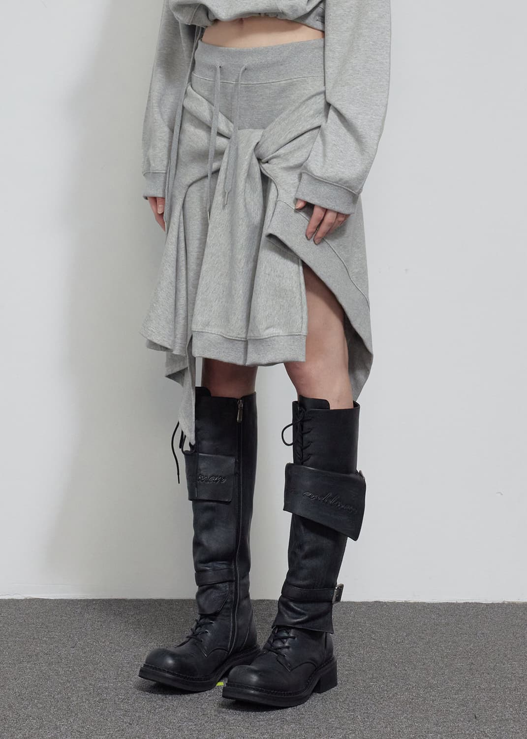 보헤미안서울 랩스커트 상품이미지2