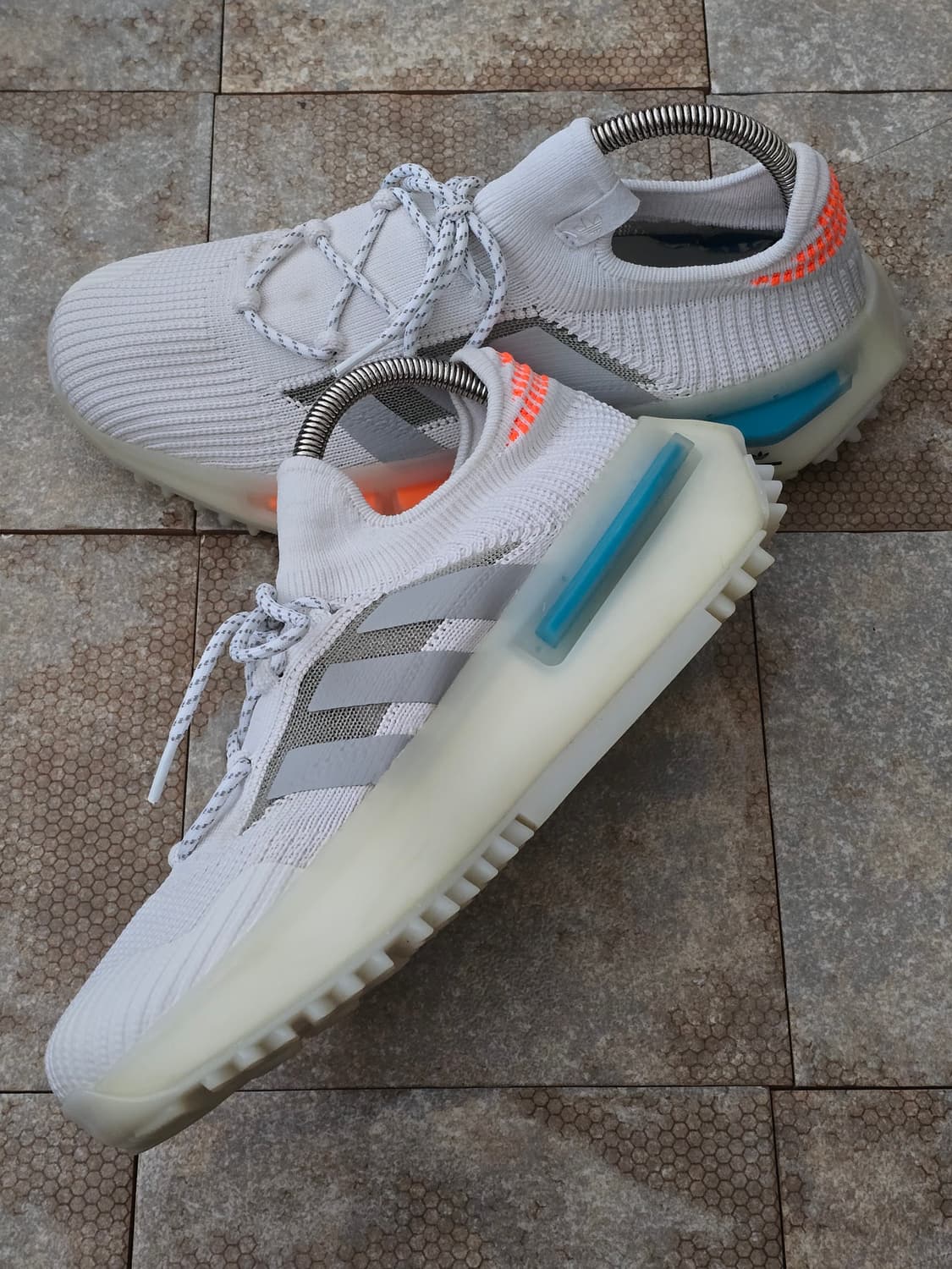 (270)아디다스 nmd s1 클라우드 화이트  상품이미지5