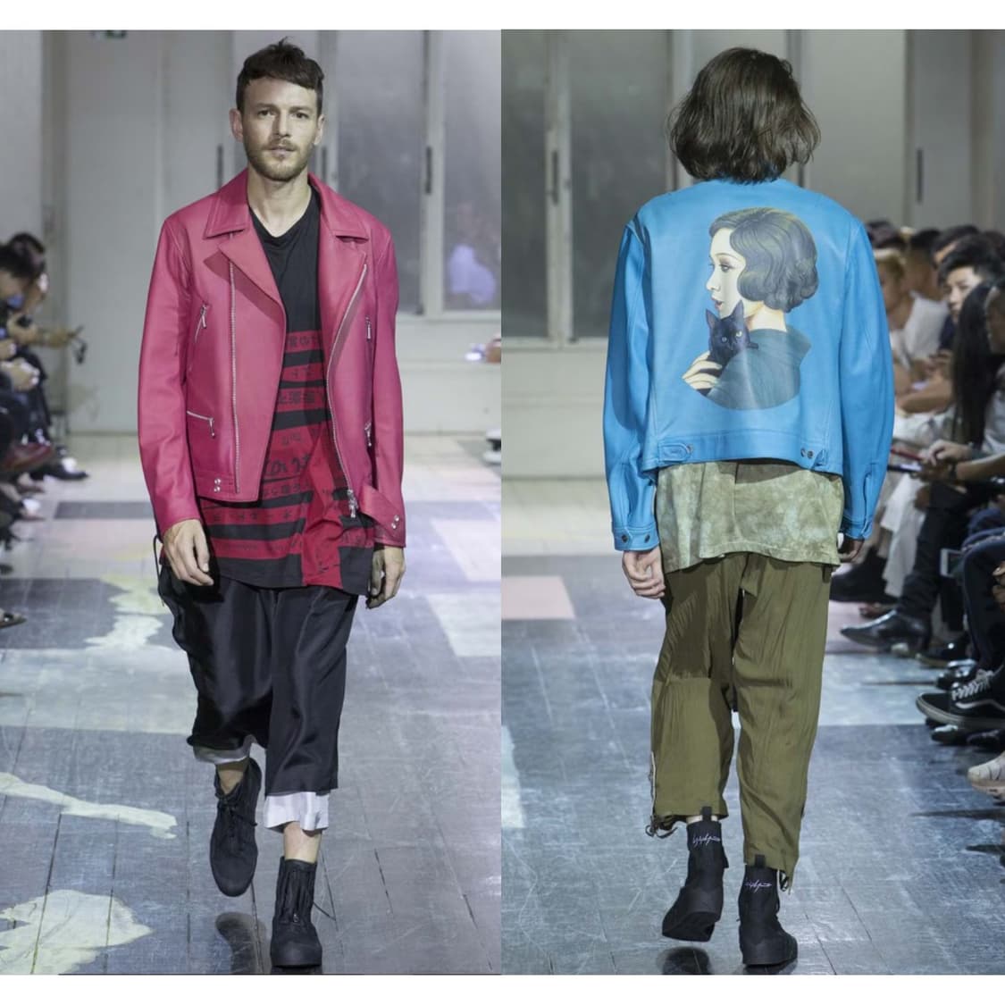 요지 야마모토 뿌르옴므 하이탑 2018SS 상품이미지10