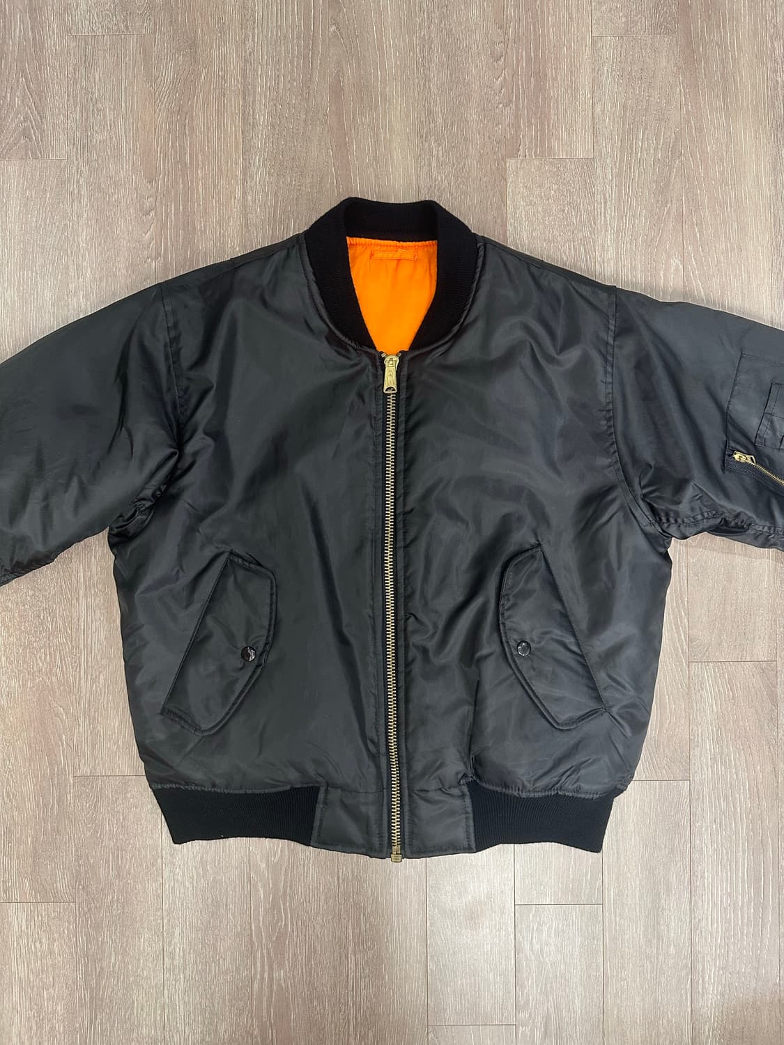 로스코 MA-1 블랙 S~M 사이즈 상품이미지1