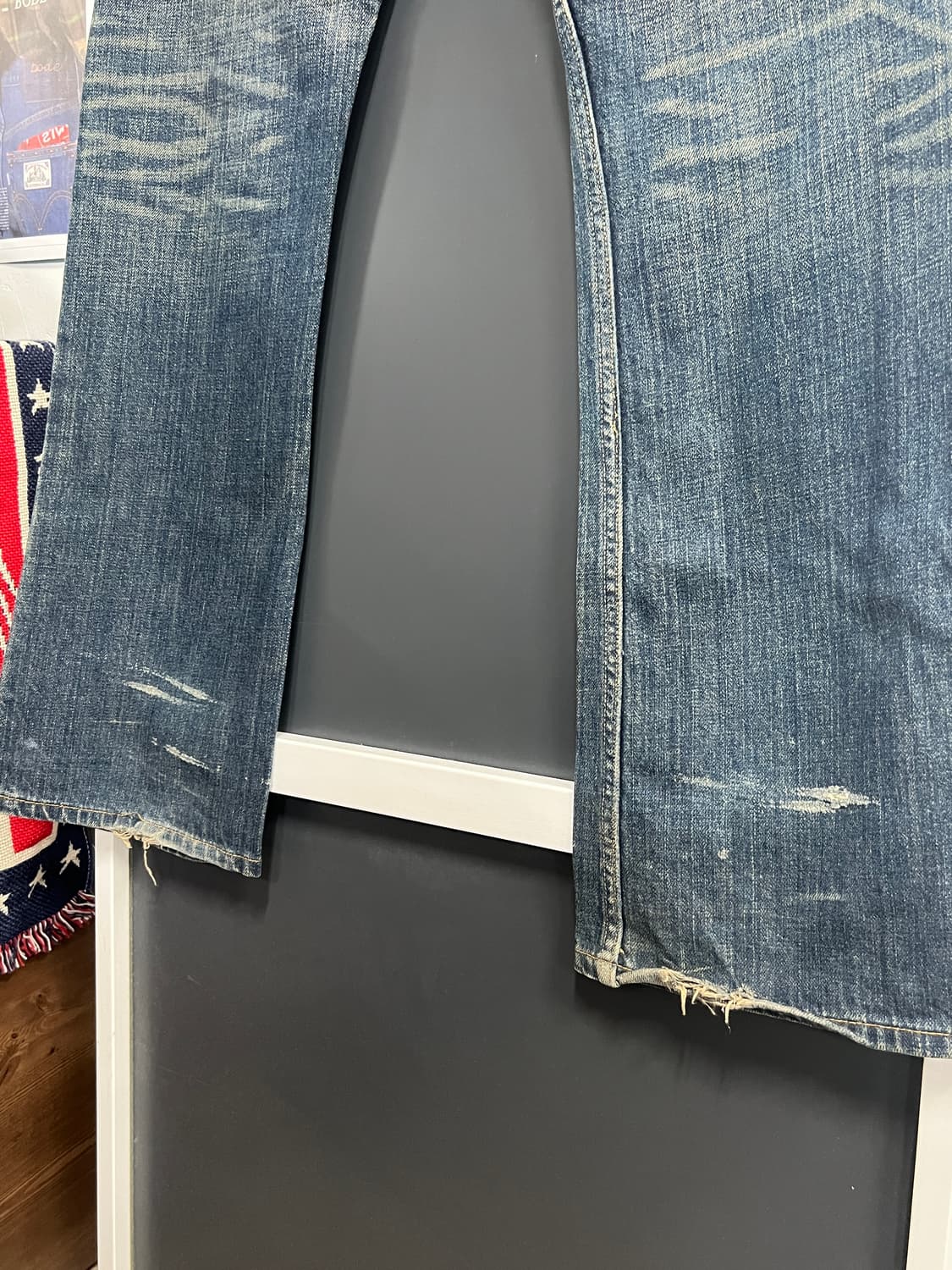 00s Levis 리바이스 시그니처 나팔핏 부츠컷 데님 팬츠 상품이미지4