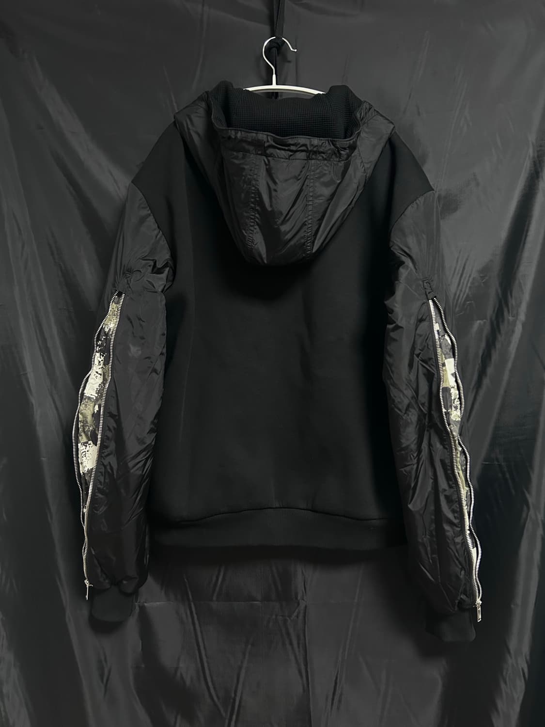 마르셀로 불론  사이드 지퍼 봄버 상품이미지9