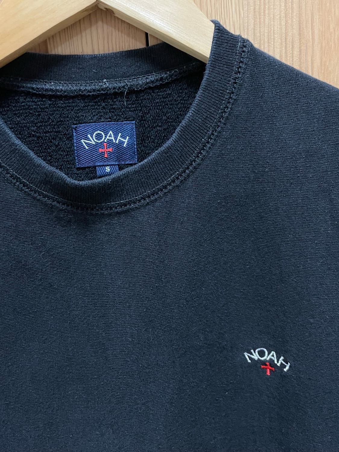 노아 (Noah) 맨투맨 블랙 s 상품이미지3