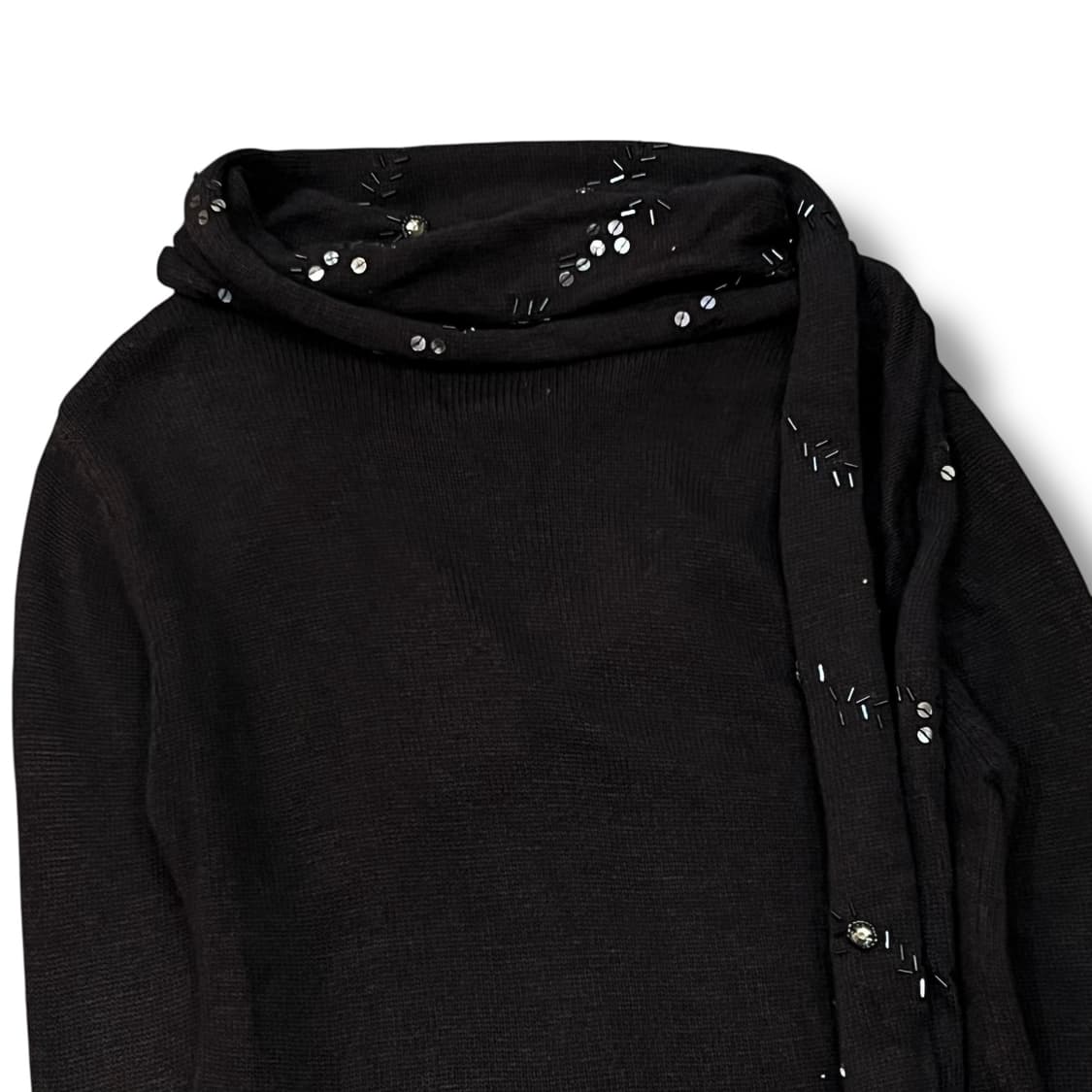  다크 머플러 니트 y14372 상품이미지6