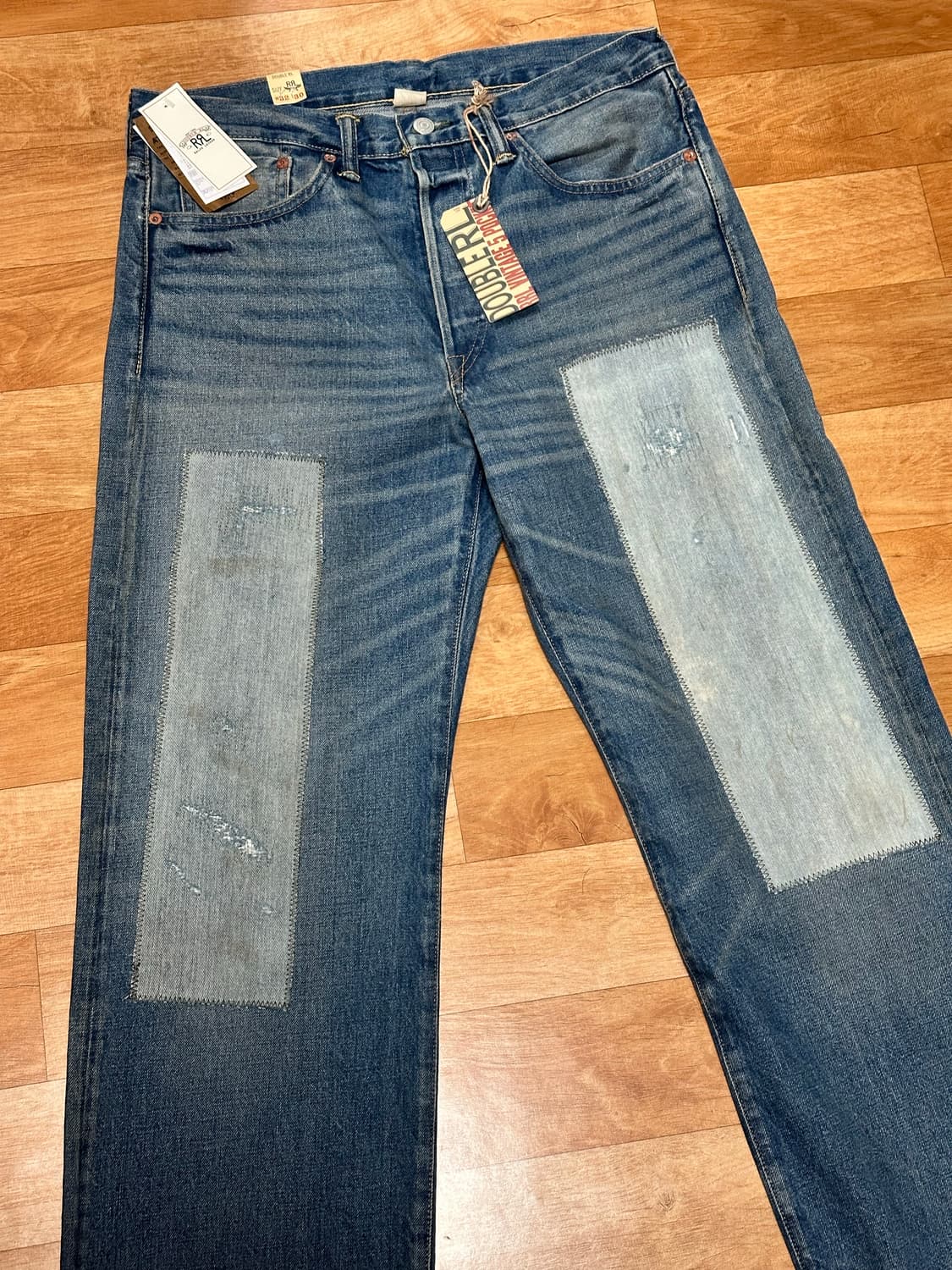 RRL 빈티지파이포켓 미드랜드 셀비지진 32-30 새상품 상품이미지8