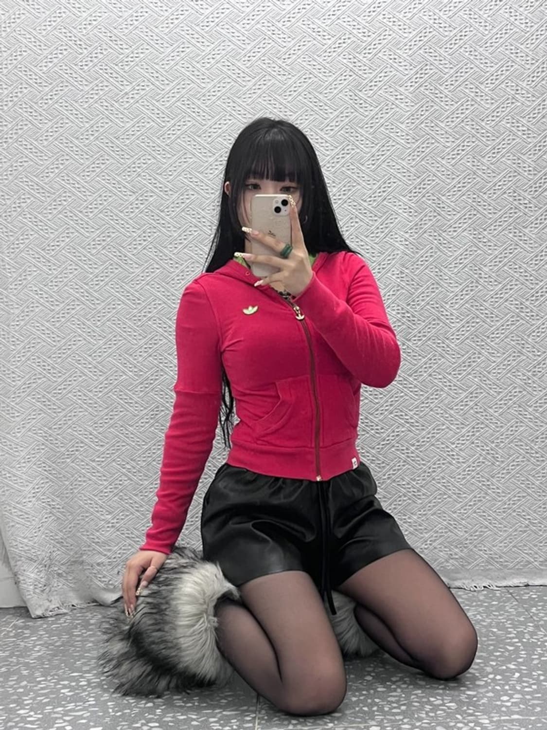 아디다스 Y2K 레트로 00's 슬림핏 후드집업 85 C09901 상품이미지2