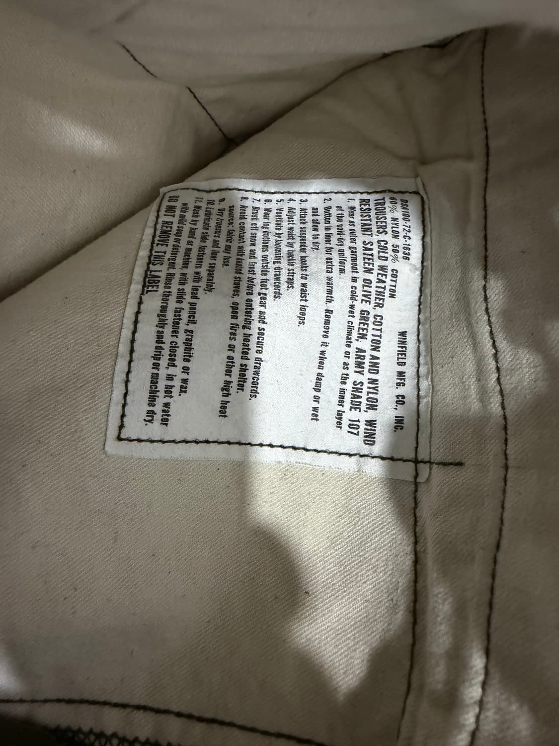 M65 카고팬츠 M-R(민트급) 상품이미지9