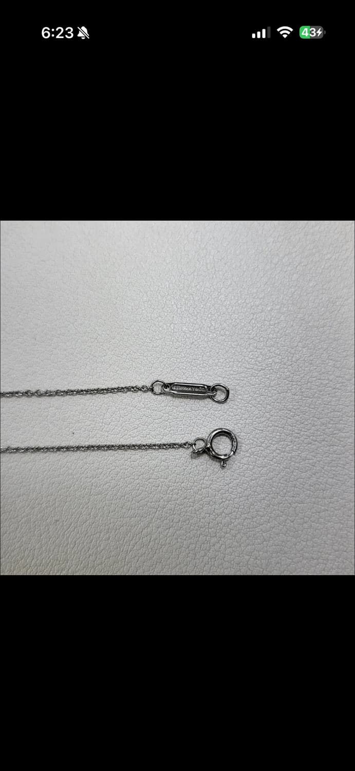 티파니앤코 하트 펜던트 엑스트라미니 다이아몬드 목걸이 상품이미지5