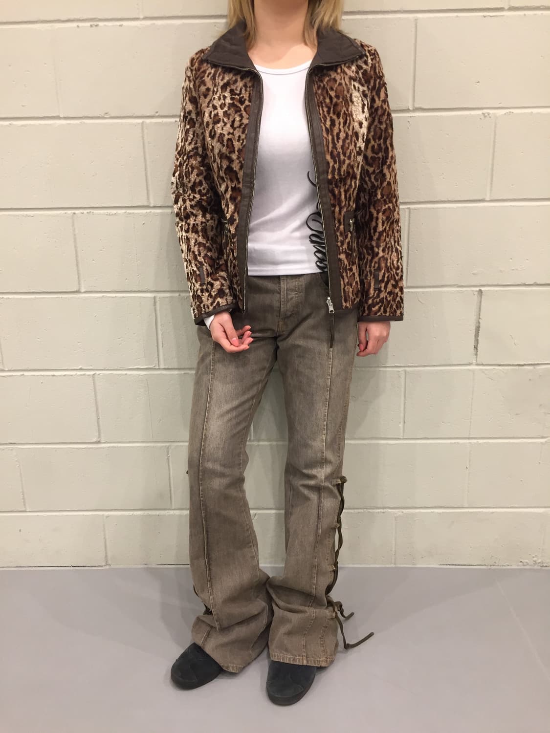 레오파드 자켓 상품이미지7