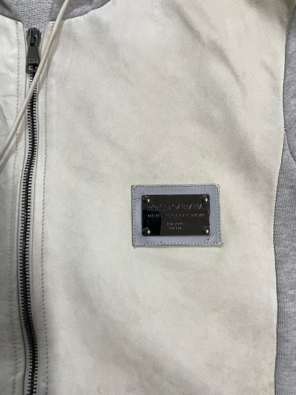 00‘s 돌체앤가바나 램스킨 플레이트 후드집업  상품이미지4