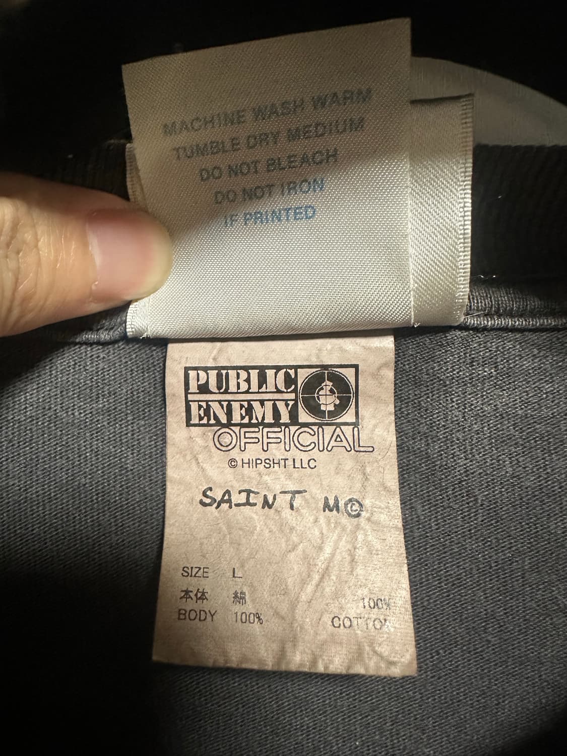 Saint michael 퍼블릭 에너미 티셔츠 상품이미지6