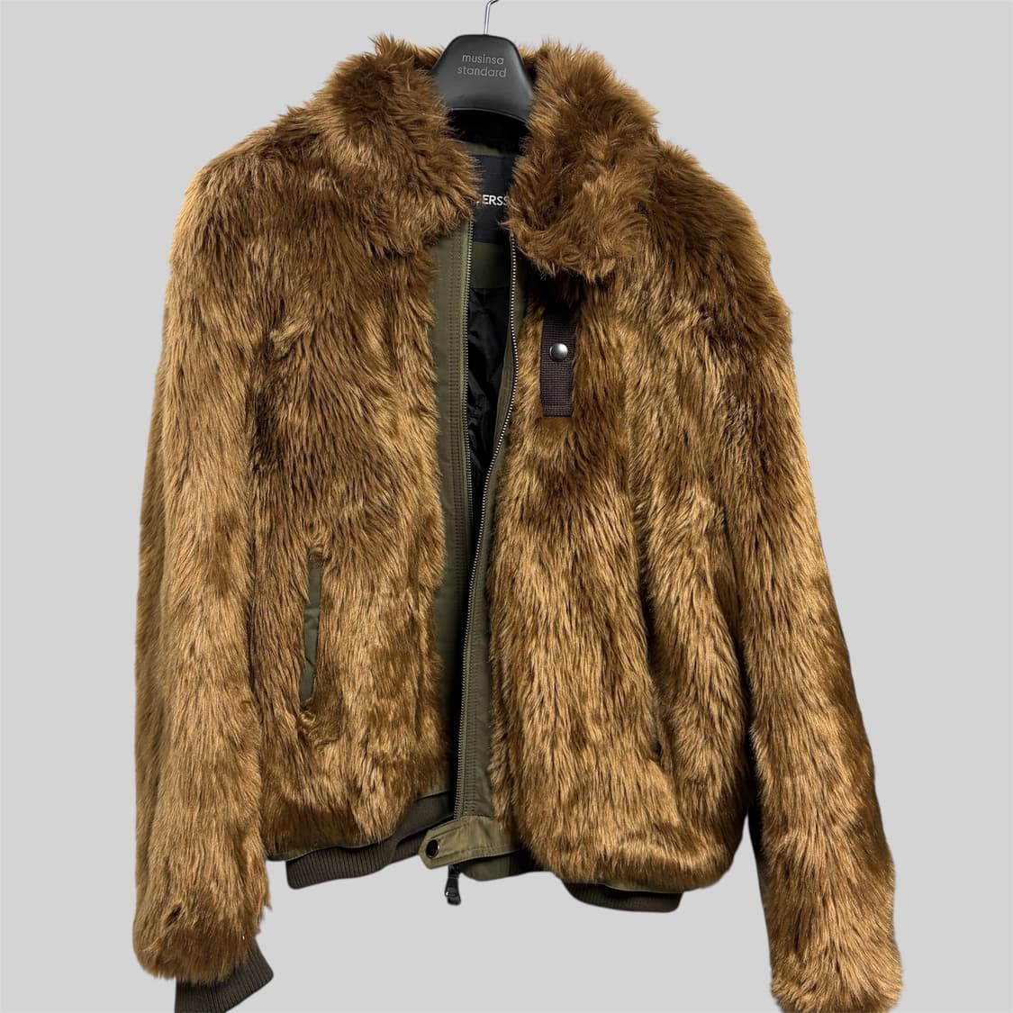 앤더슨벨 플라이트 퍼 봄버 자켓 L 상품이미지2