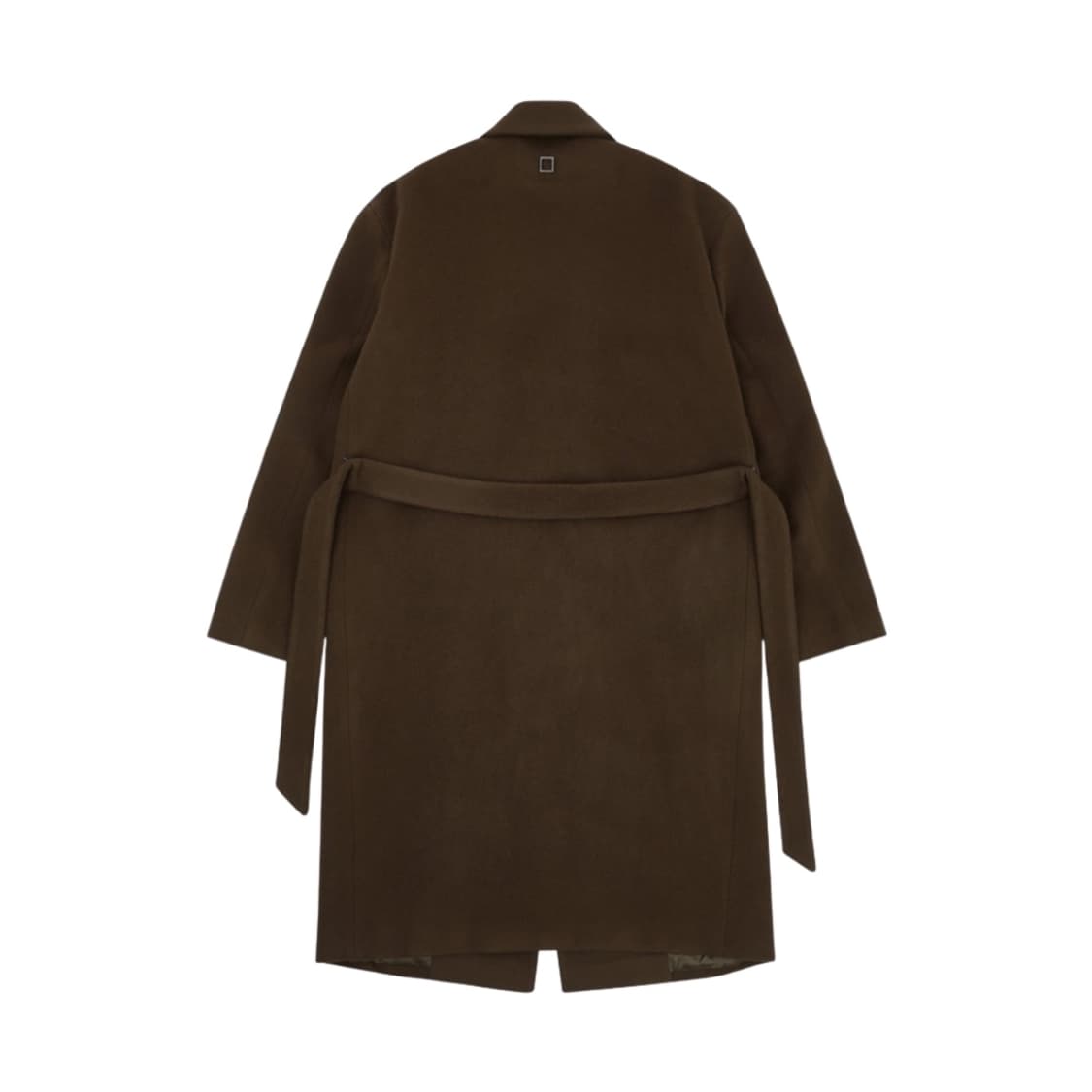 우영미 브라운 알파카 로브 코트 48사이즈 상품이미지2