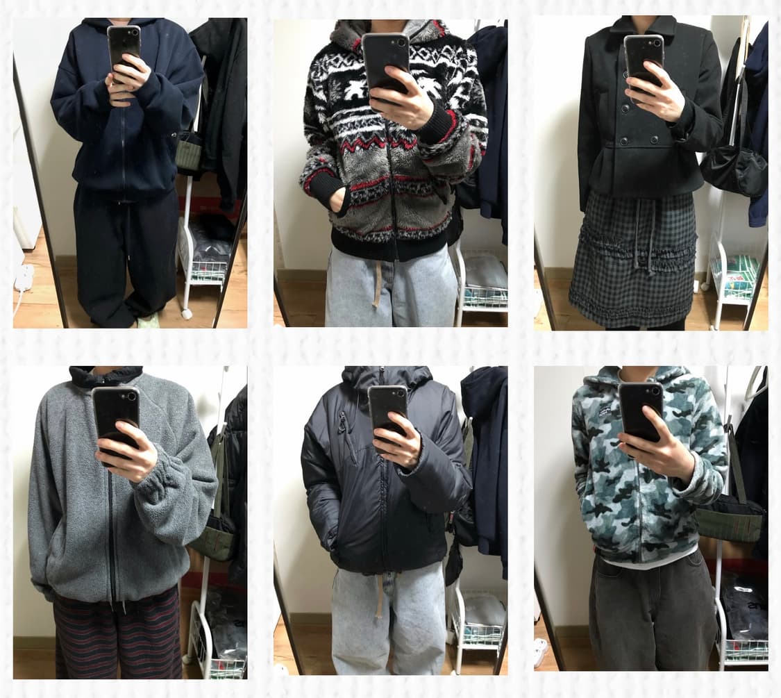 아우터류 판매(6개) 상품이미지1