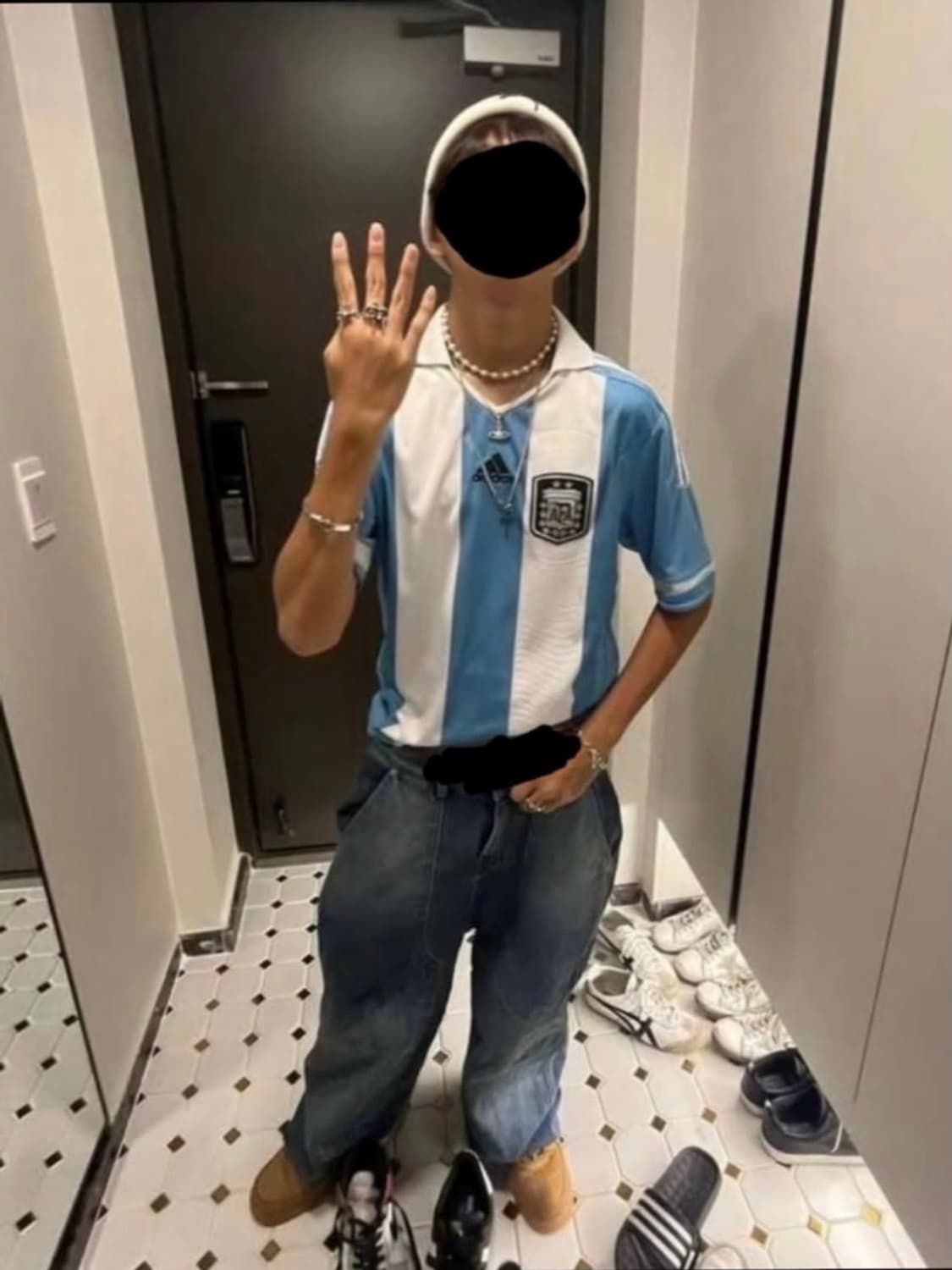 급처) 아르헨티나 국대 유니폼 2011 상품이미지6