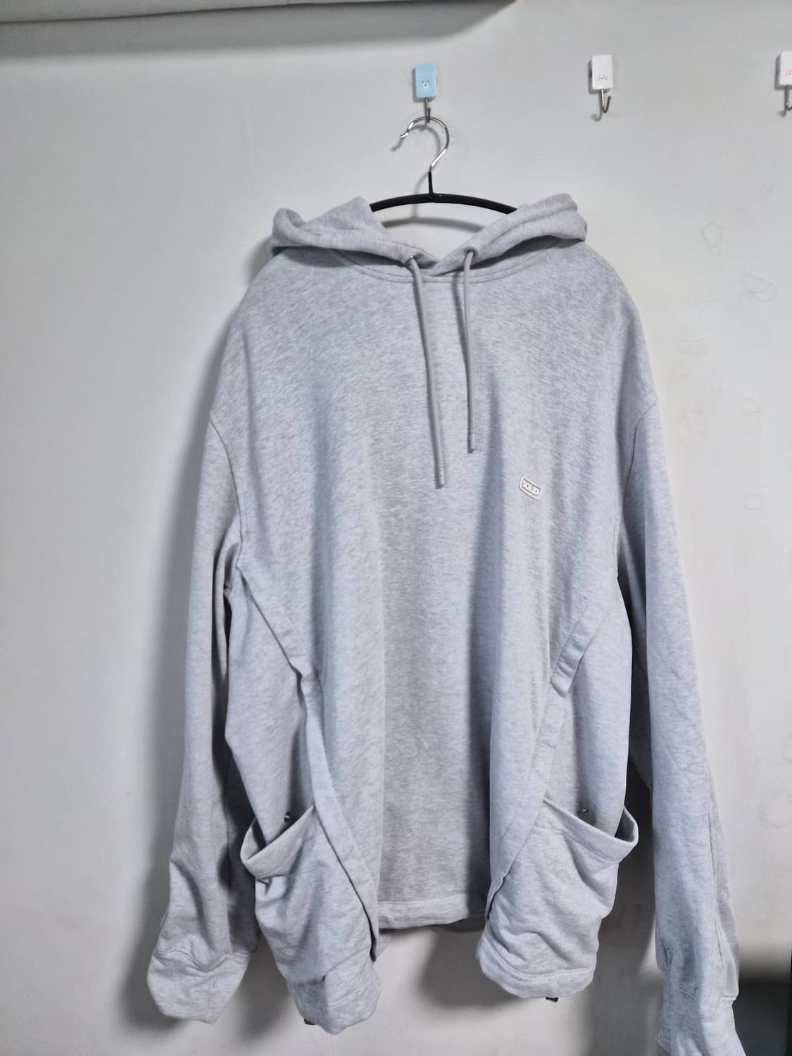 한섬 솔리드옴므 24 s 그레이 후드50 105사이즈 상품이미지1