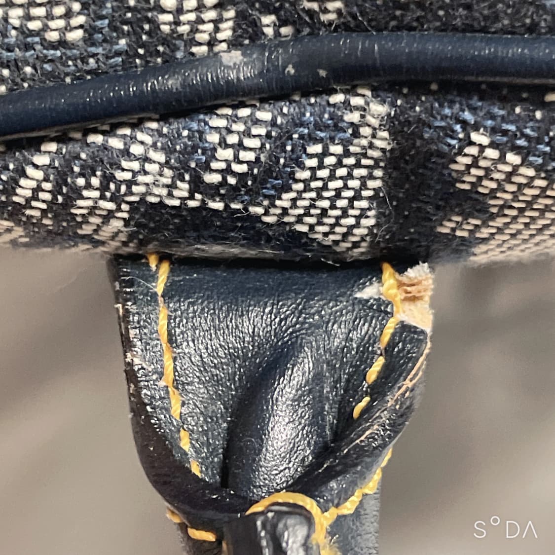 디올 트로터 오블리크 토트백 네이비 상품이미지8