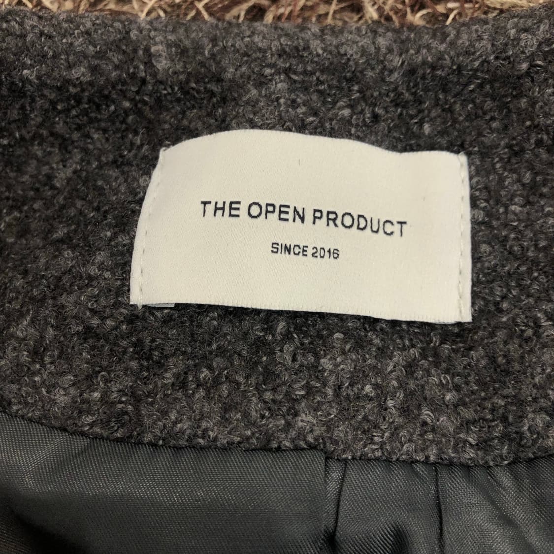 더오픈프로덕트 논카라 버튼 크롭 자켓 상품이미지3