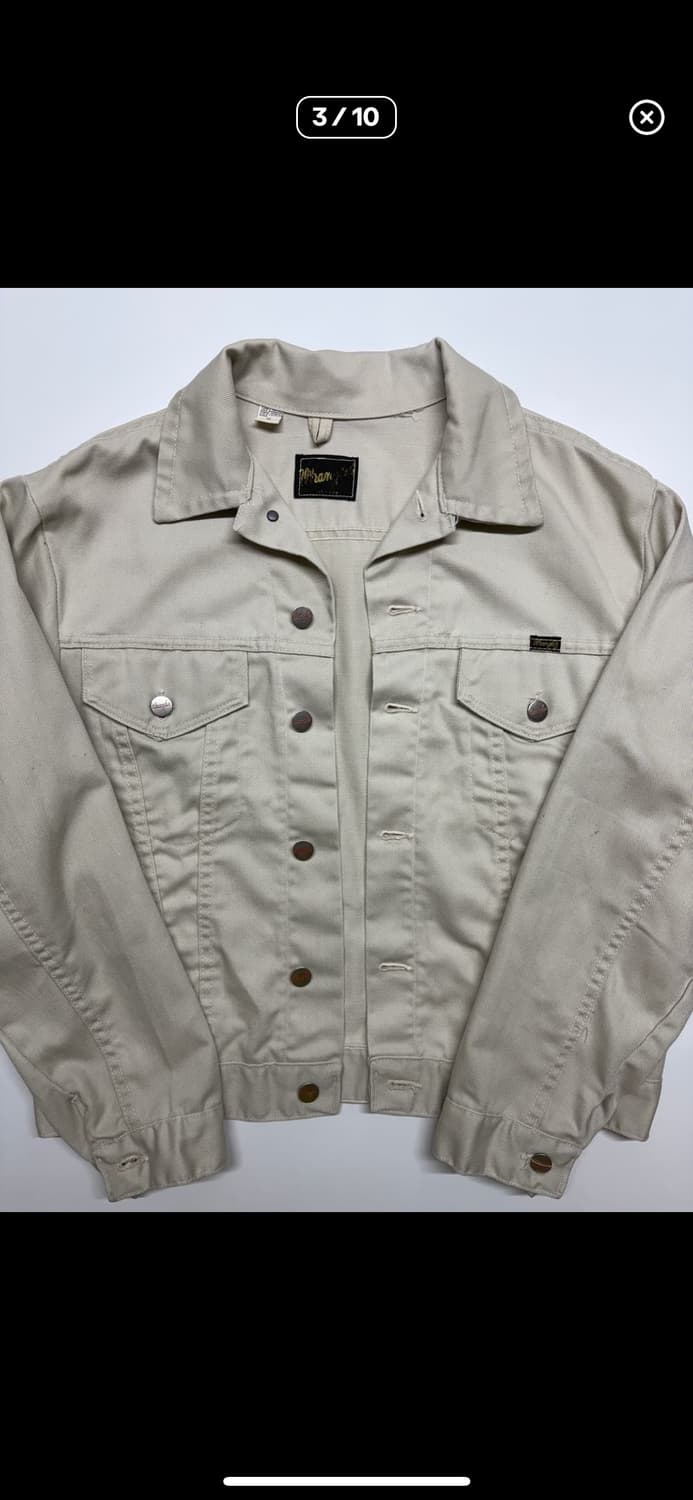 80‘s 랭글러 트러커 자켓 타입3 made in usa 상품이미지4