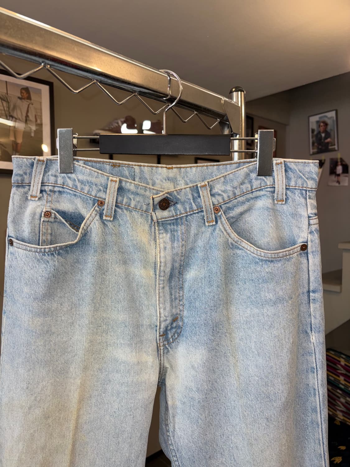 90’s Levi’s 517 USA washed denim pants 상품이미지6