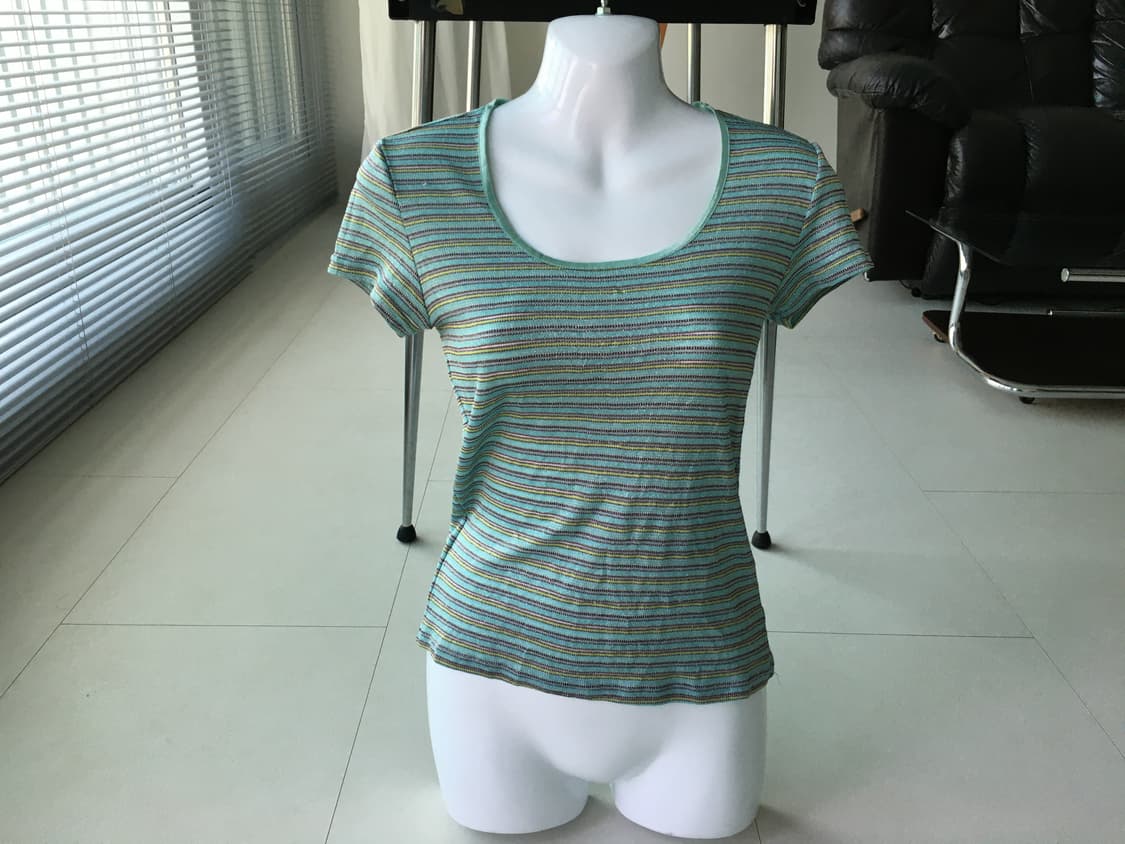 stripe knit tee 상품이미지1