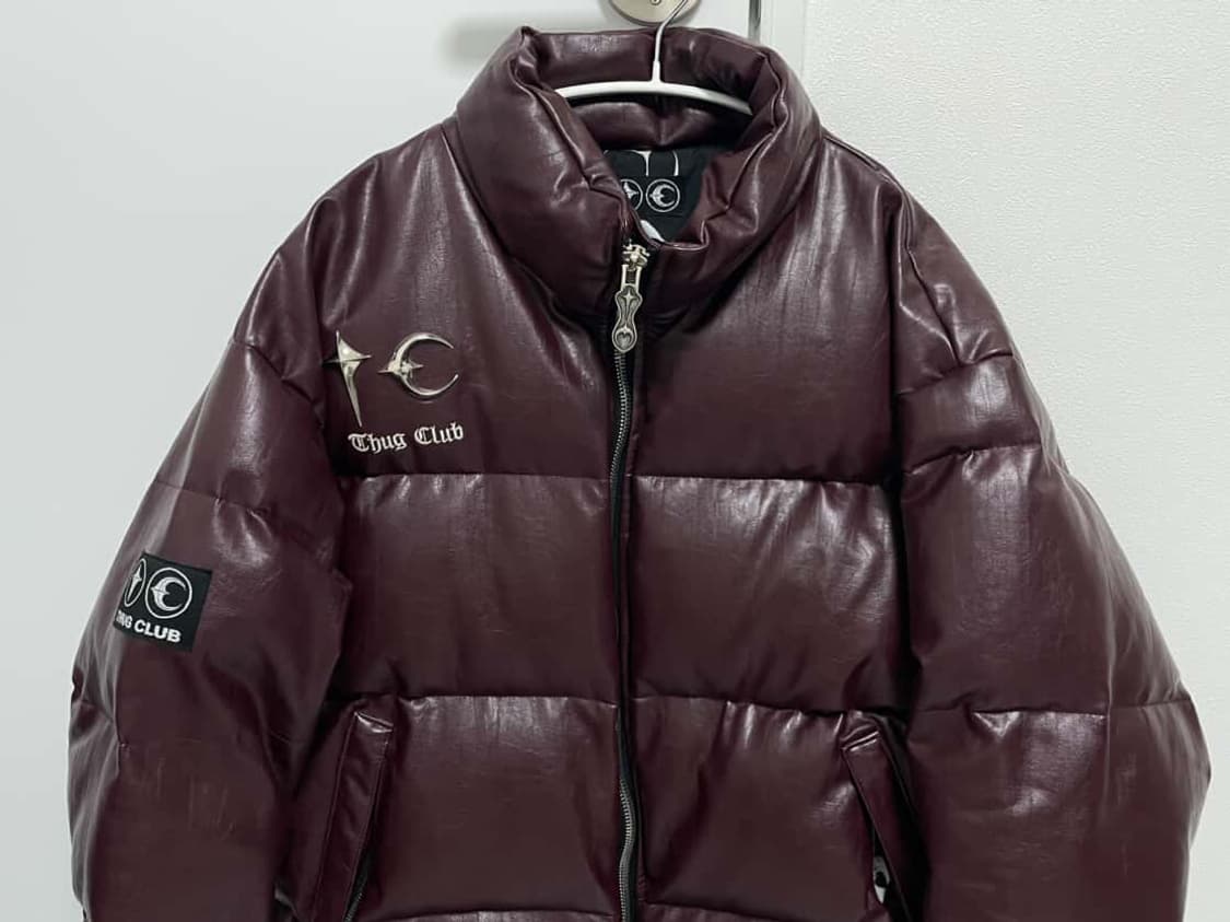 떠그클럽 레더패딩 2사이즈 상품이미지1