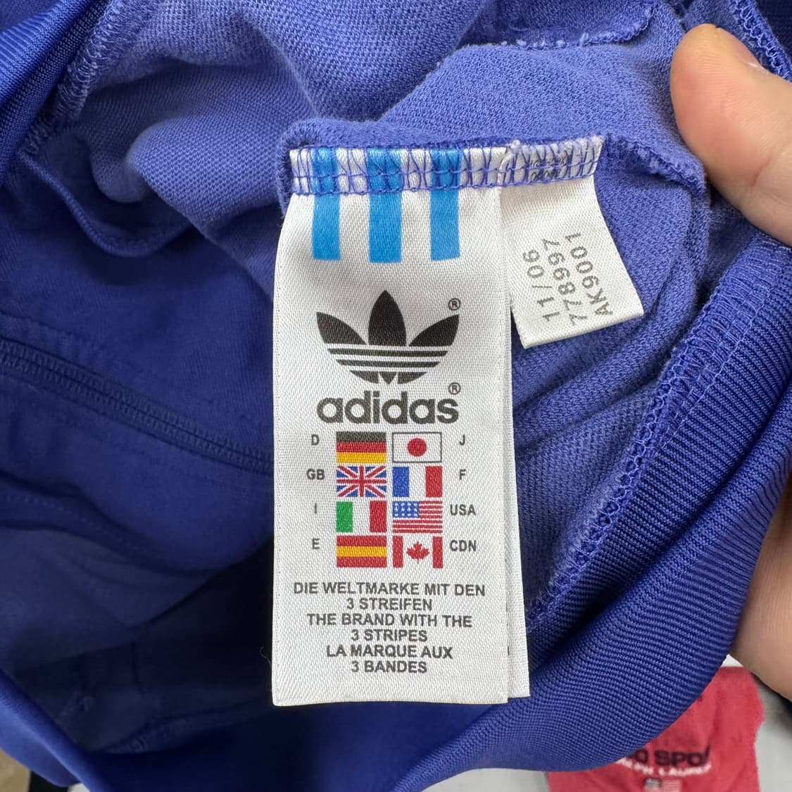아디다스 레알 마드리드 져지 트랙탑 집업 (M)  상품이미지5