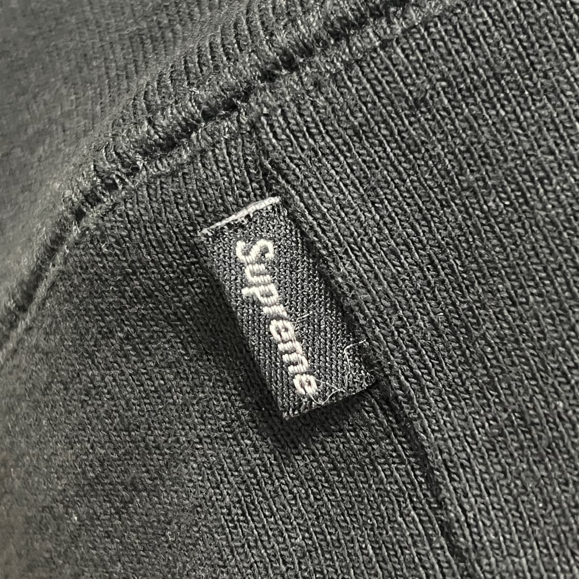 슈프림 15FW 박스로고 크루넥 블랙 상품이미지7