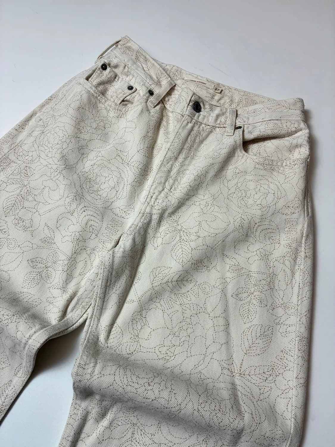 리바이스 x 가니 루즈 스트레이트 패턴 데님 팬츠 PN8524 상품이미지2