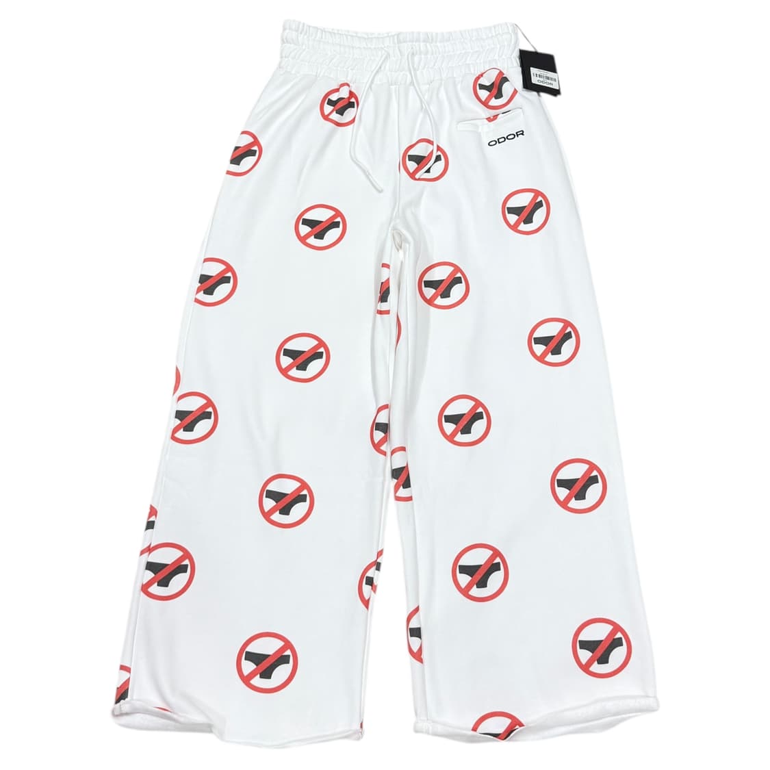 ODOR 오도어 Wearit 와이드 팬츠 화이트 상품이미지1