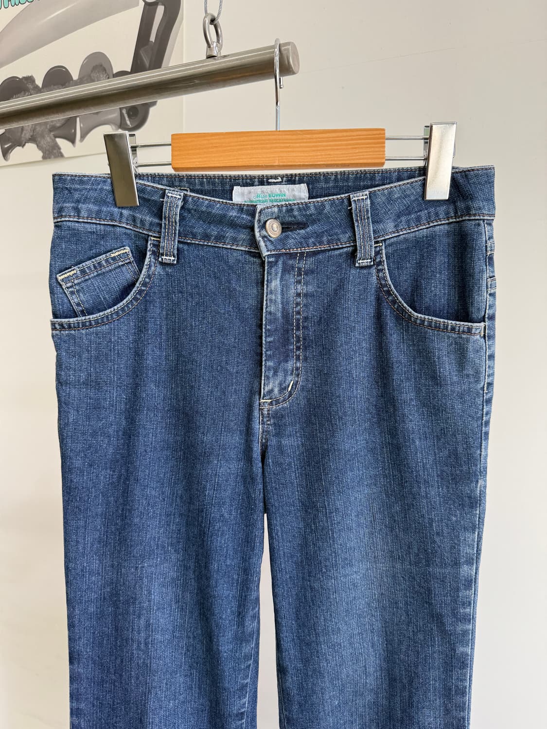 MISS EDWIN (Made in Japan) 부츠컷 데님 팬츠  상품이미지2