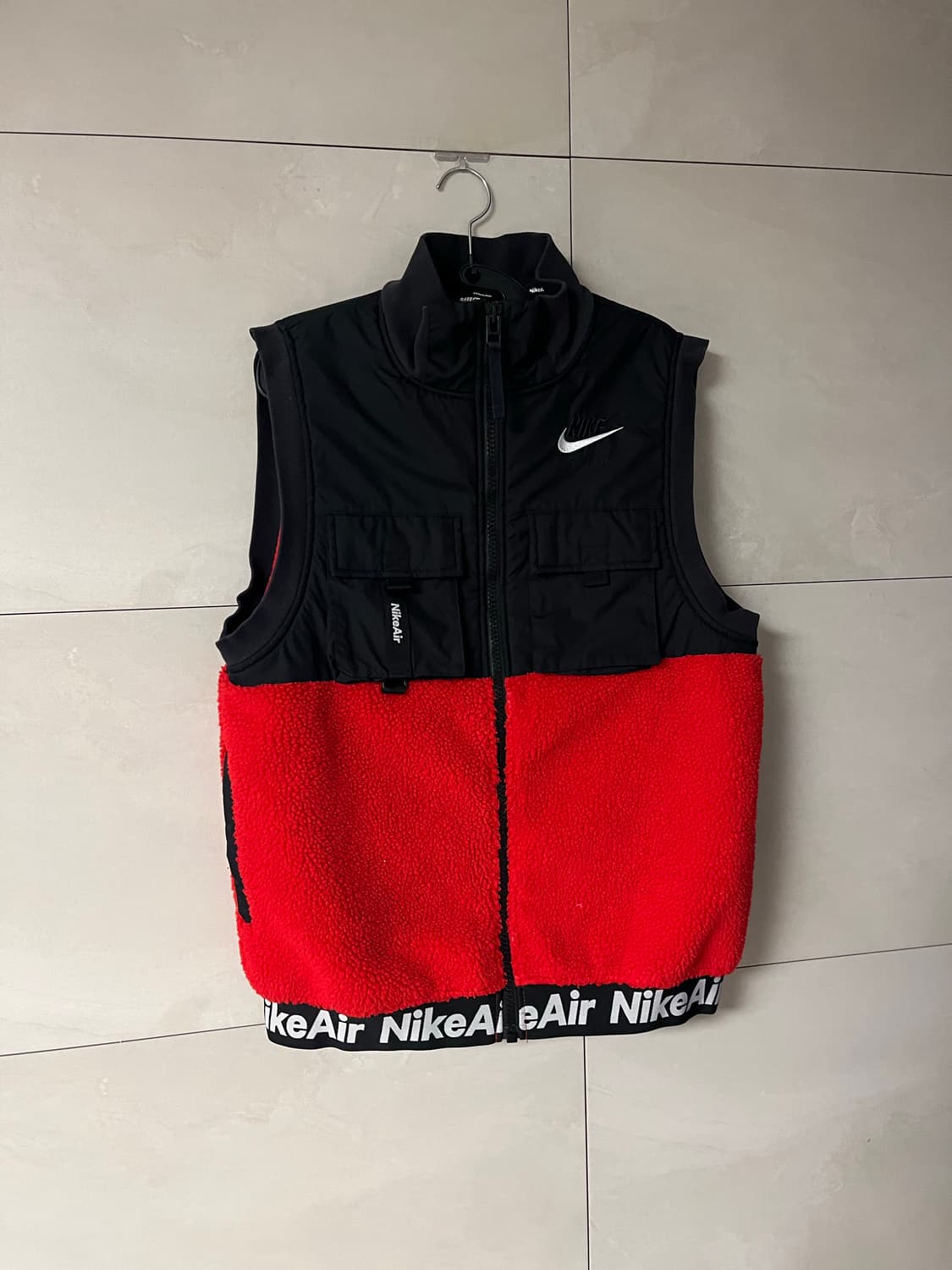 나이키 에어 윈터 플리스 베스트 조끼 레드/블랙 [95]  상품이미지3