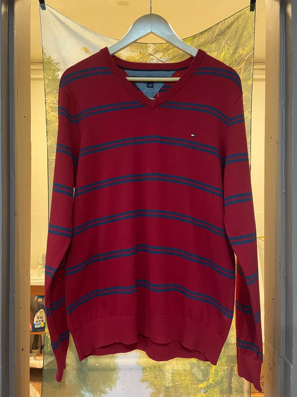 타미힐피거 하이틴 스트라이프 니트 상품이미지1