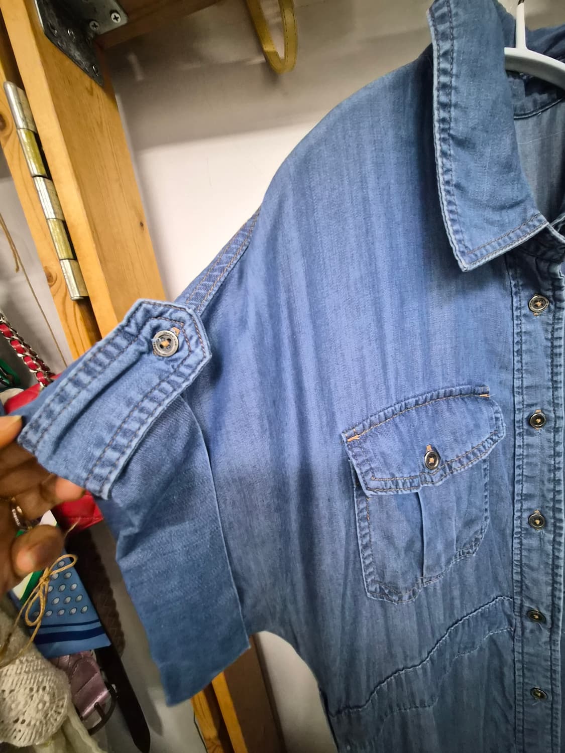 데렉렘  캉캉 데님 원피스 상품이미지3