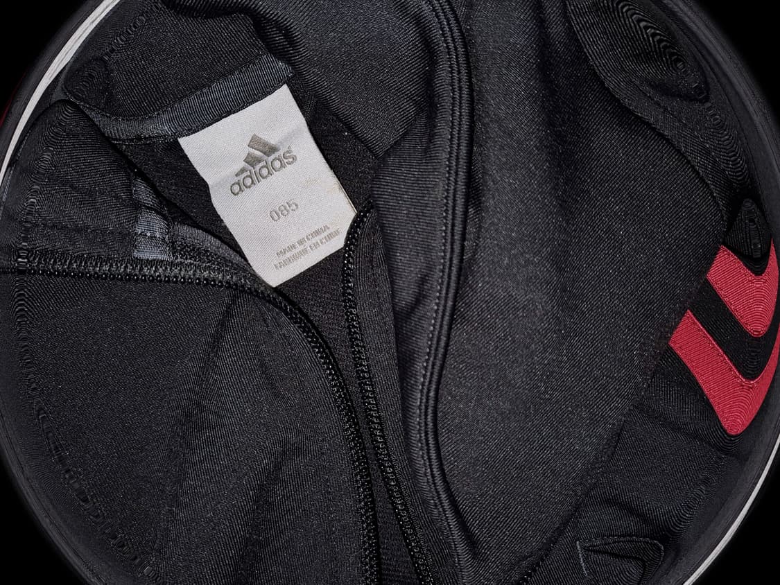 Adidas 2000s Red track crop jersey 상품이미지2