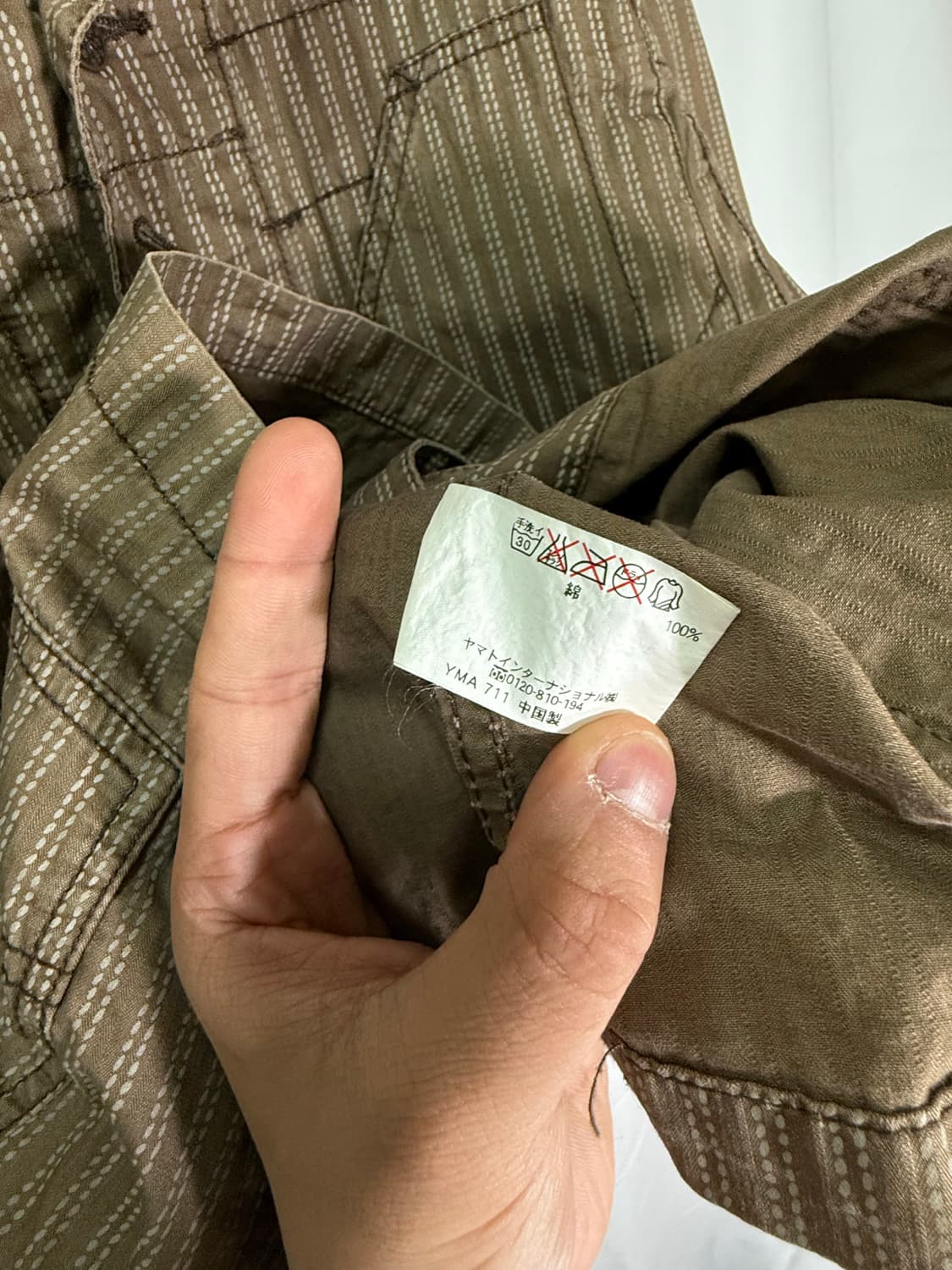 90s 쉐비뇽 사파리 셔츠자켓 상품이미지8